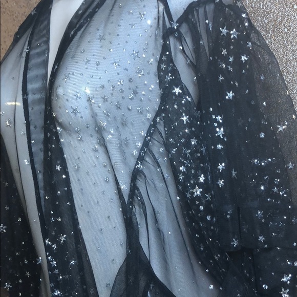 SALE❤️VS DREAM ANGEL GLITTER STAR ROBE NWT - Picture 3 of 7